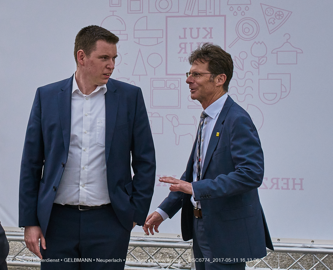 11. Mai 2017 - Grundsteinlegung für die LOGE und dem Kulturquadrat in Neuperlach